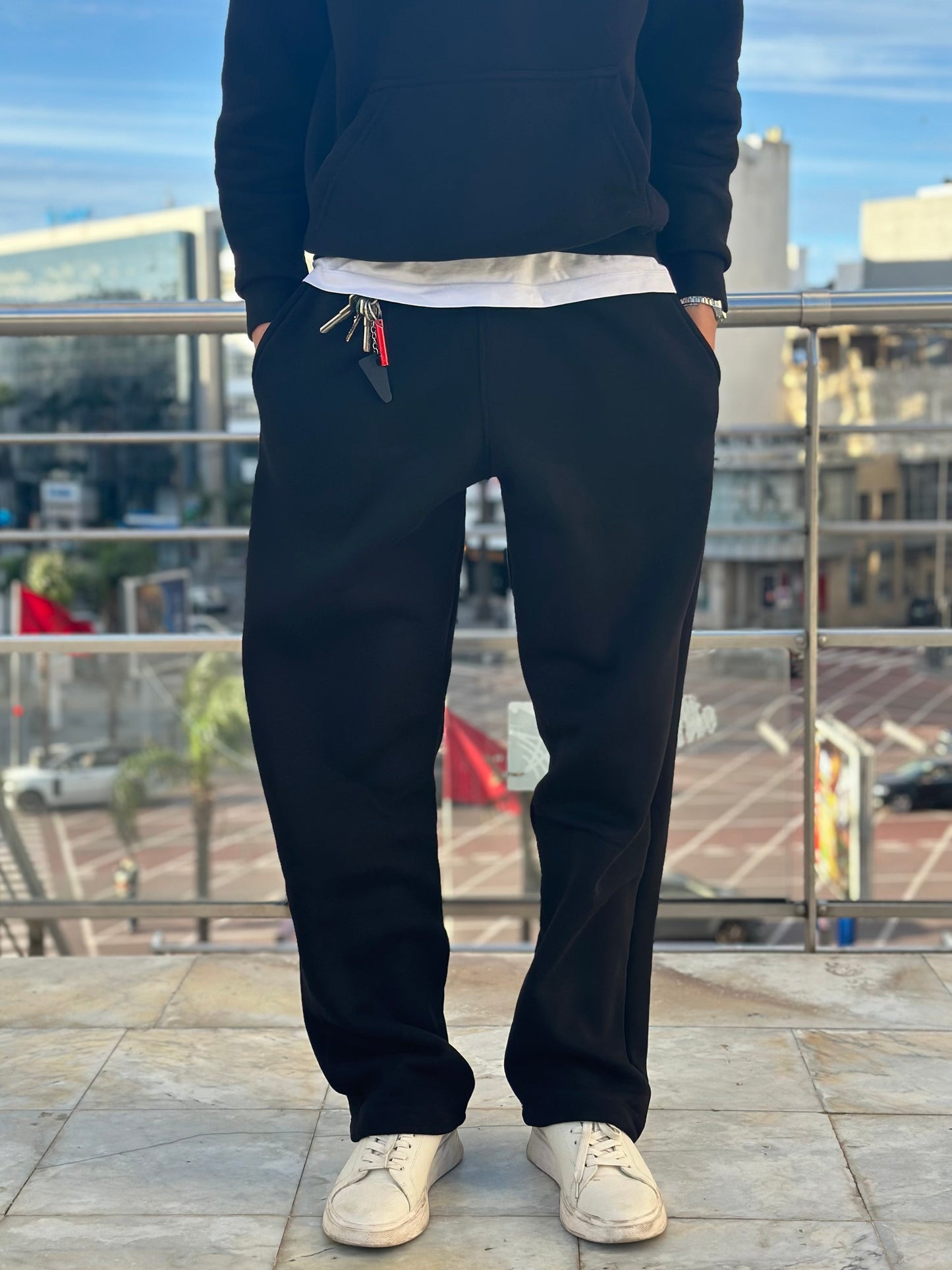 pantalon de survêtement surdimensionné de Wihoodie