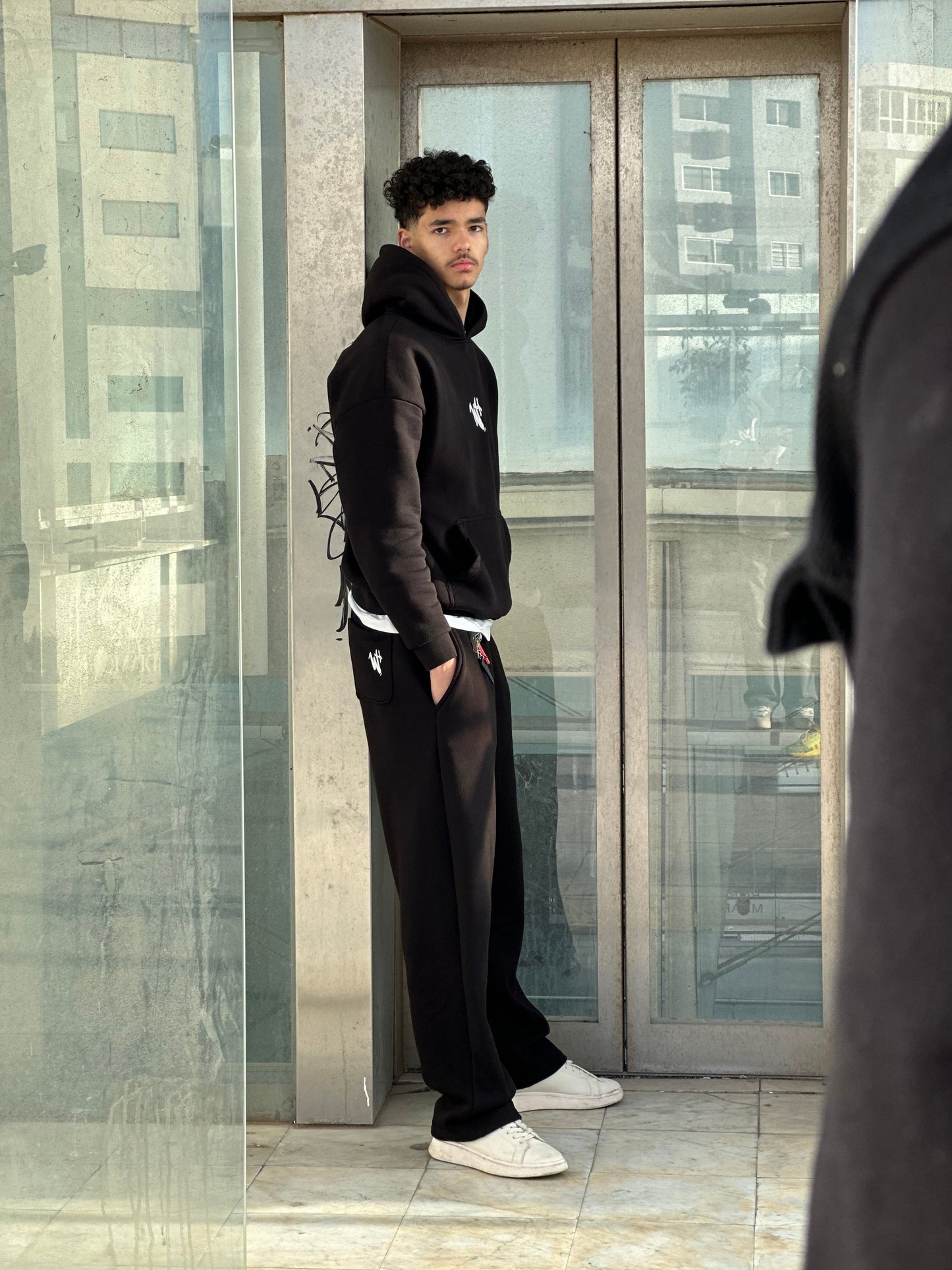 pantalon de survêtement surdimensionné de Wihoodie