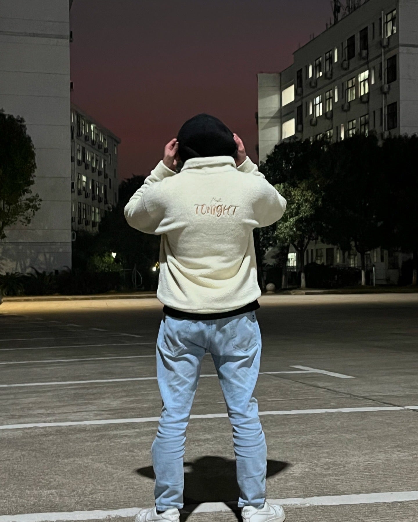 Wishoodie Teddy Jacket - Off White