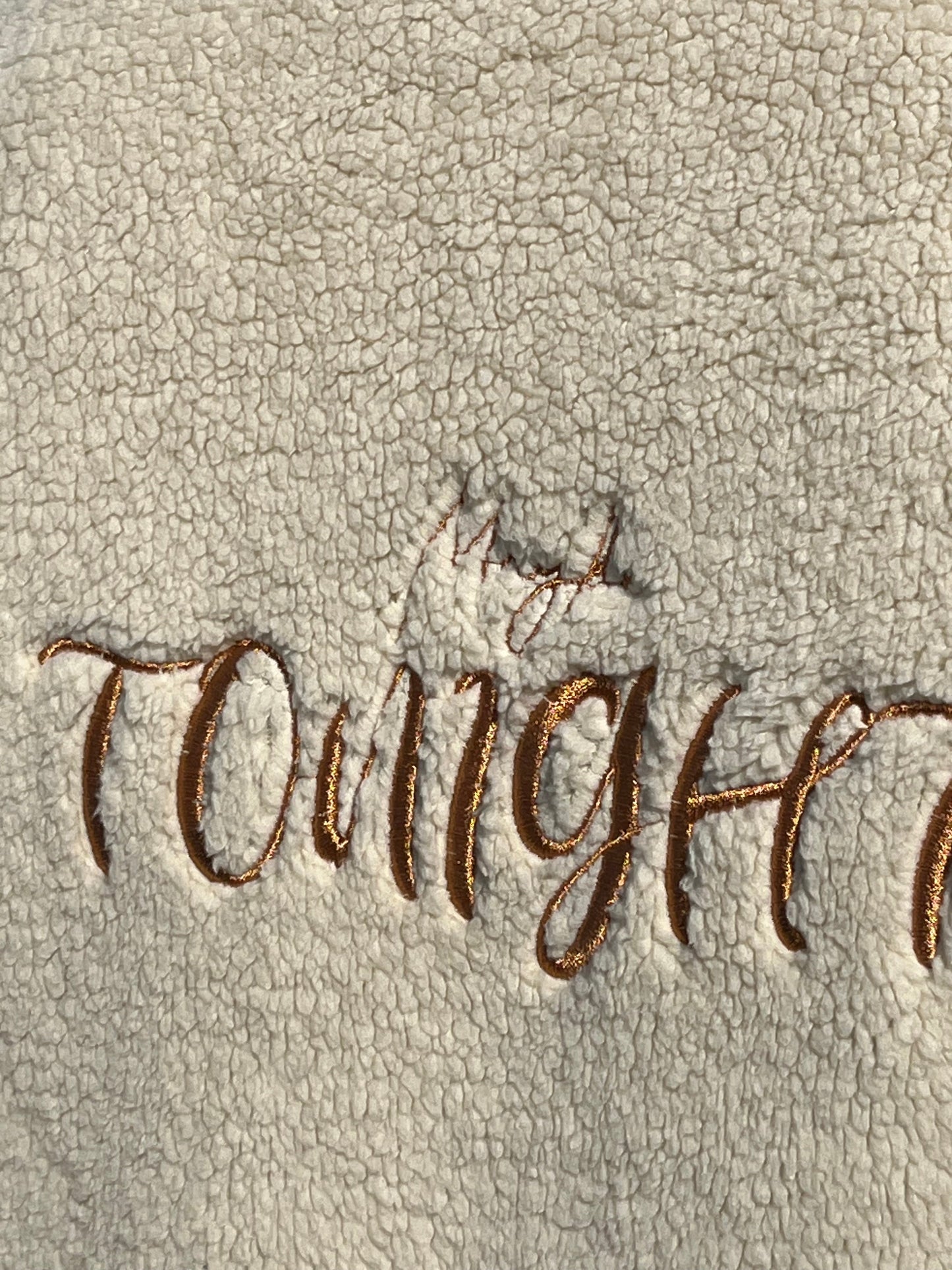 Wishoodie Teddy Jacket - Off White