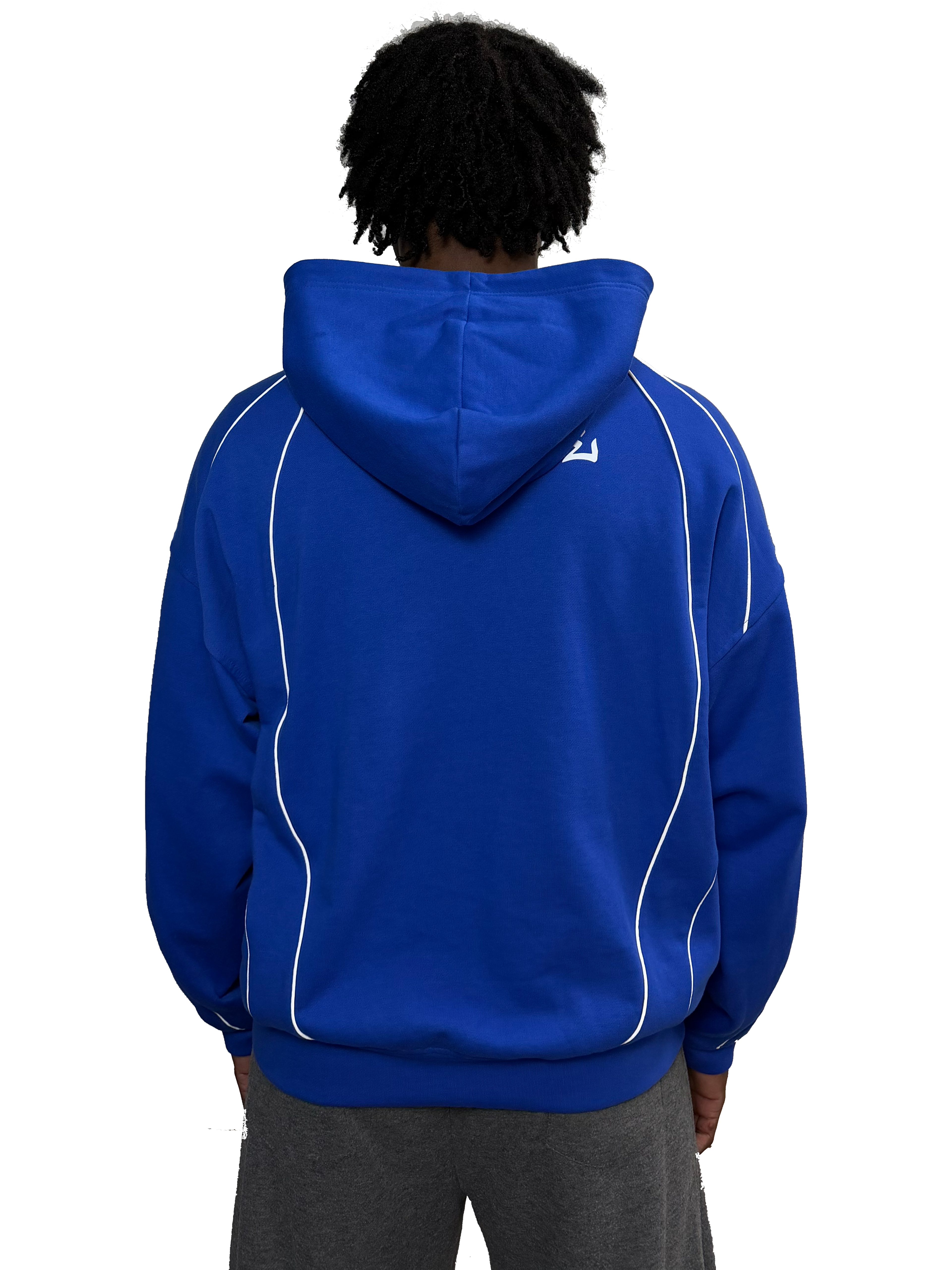BLUE REFLECTIVE ZIP UP(wcc03)