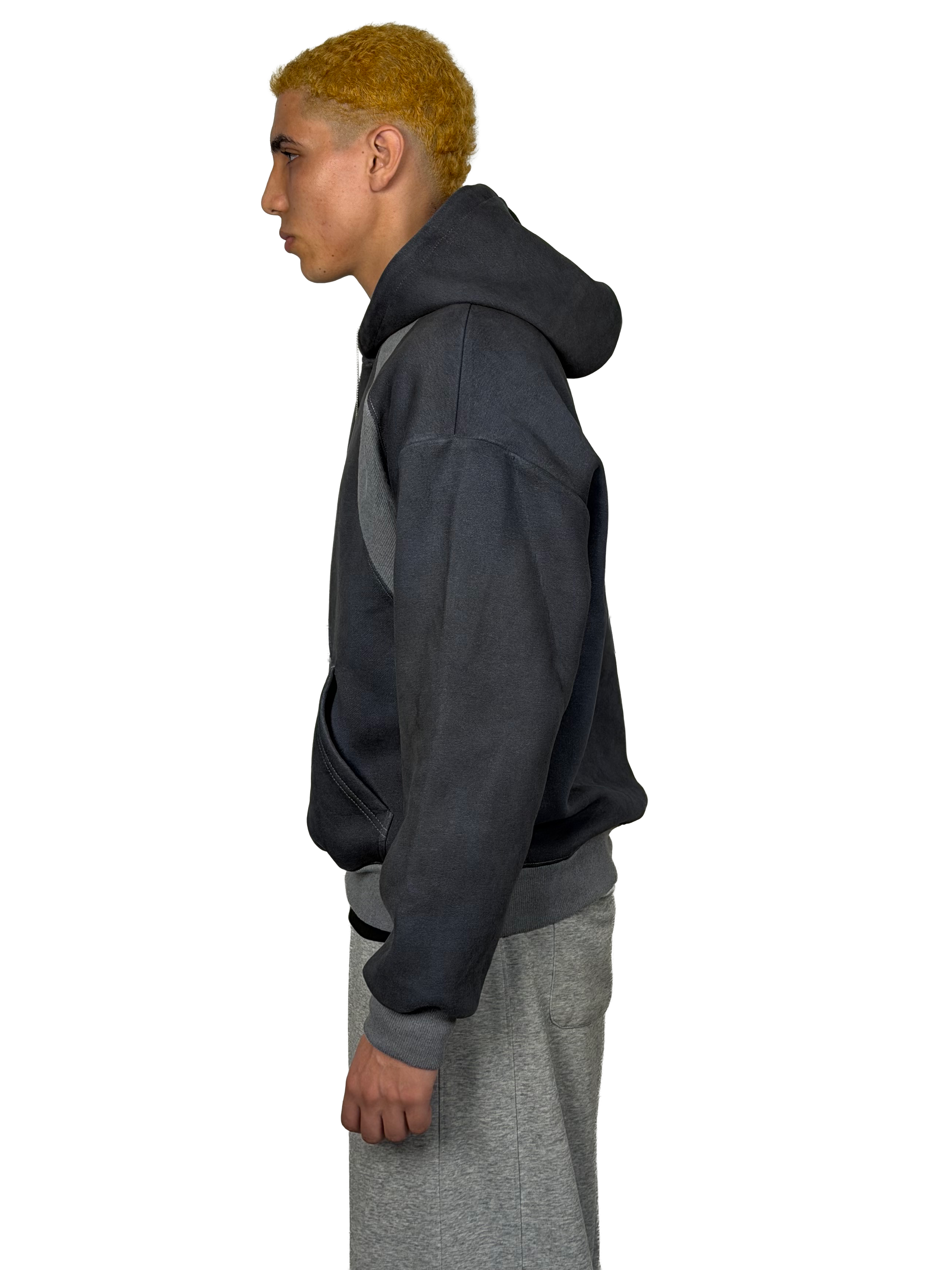 chapter04: dark grey washed hoodie (spring/summer'26)