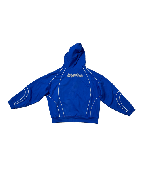 BLUE REFLECTIVE ZIP UP(wcc03)
