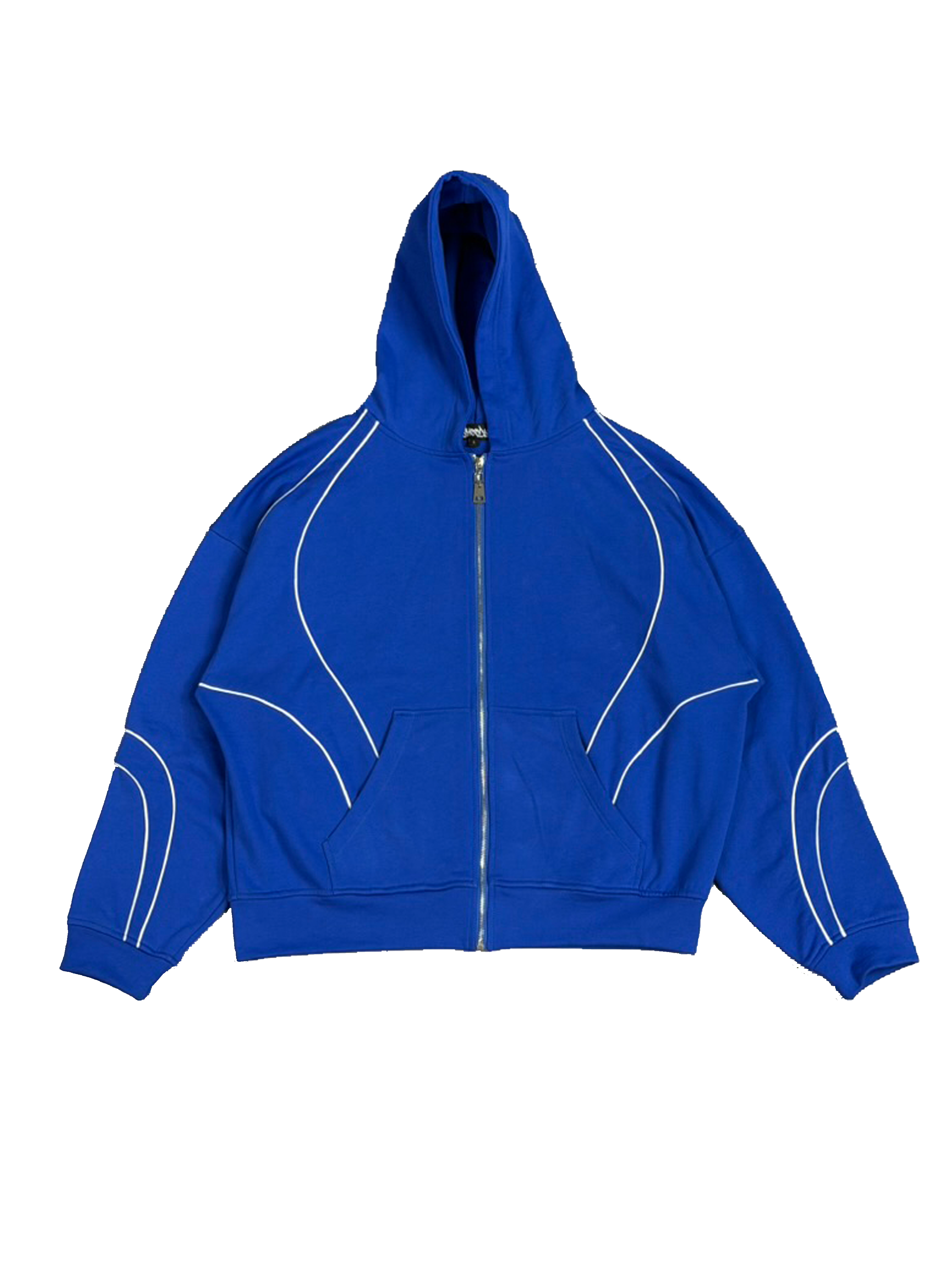 Black+Blue reflective zip ups Pack