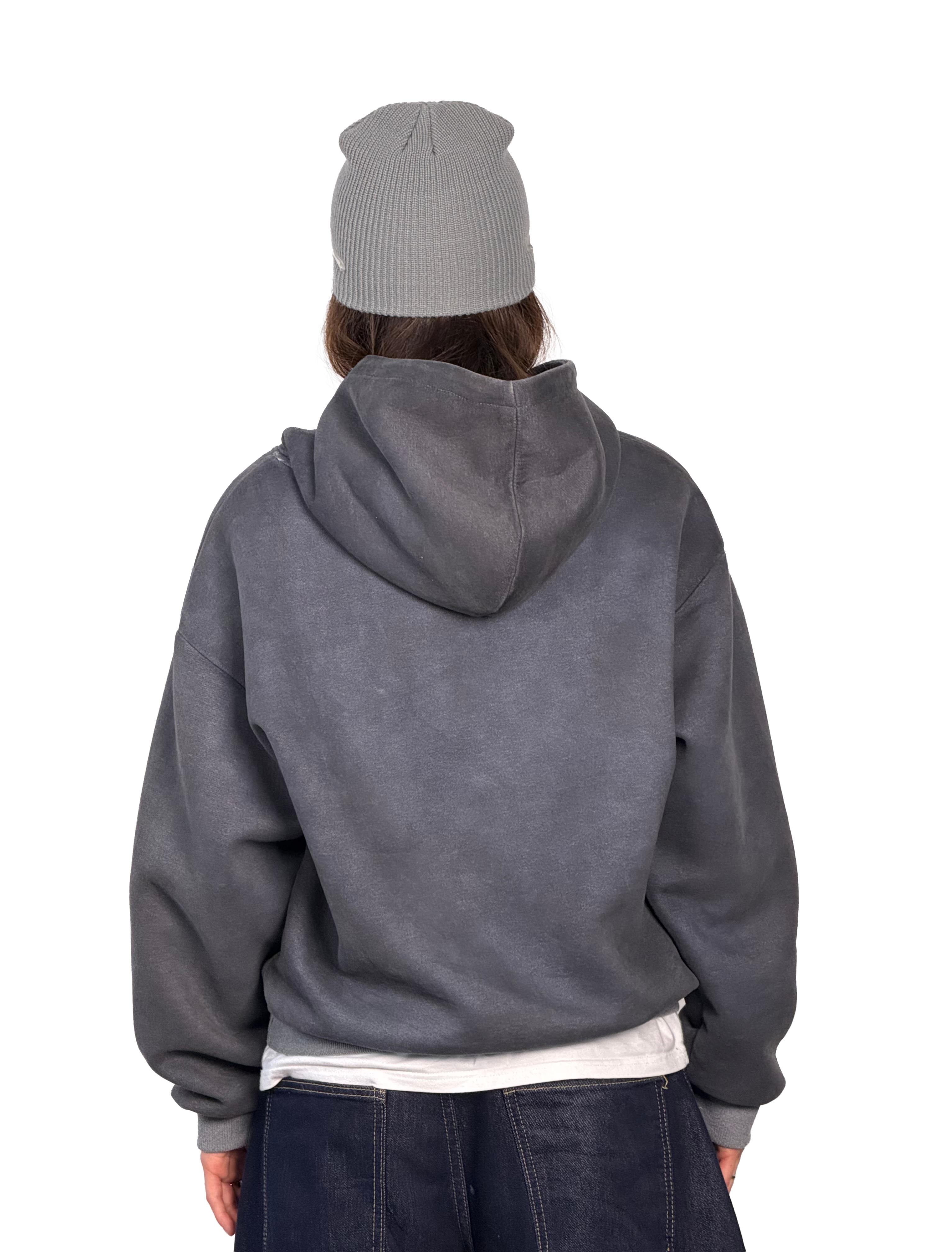 chapter04: dark grey washed hoodie (spring/summer'26)