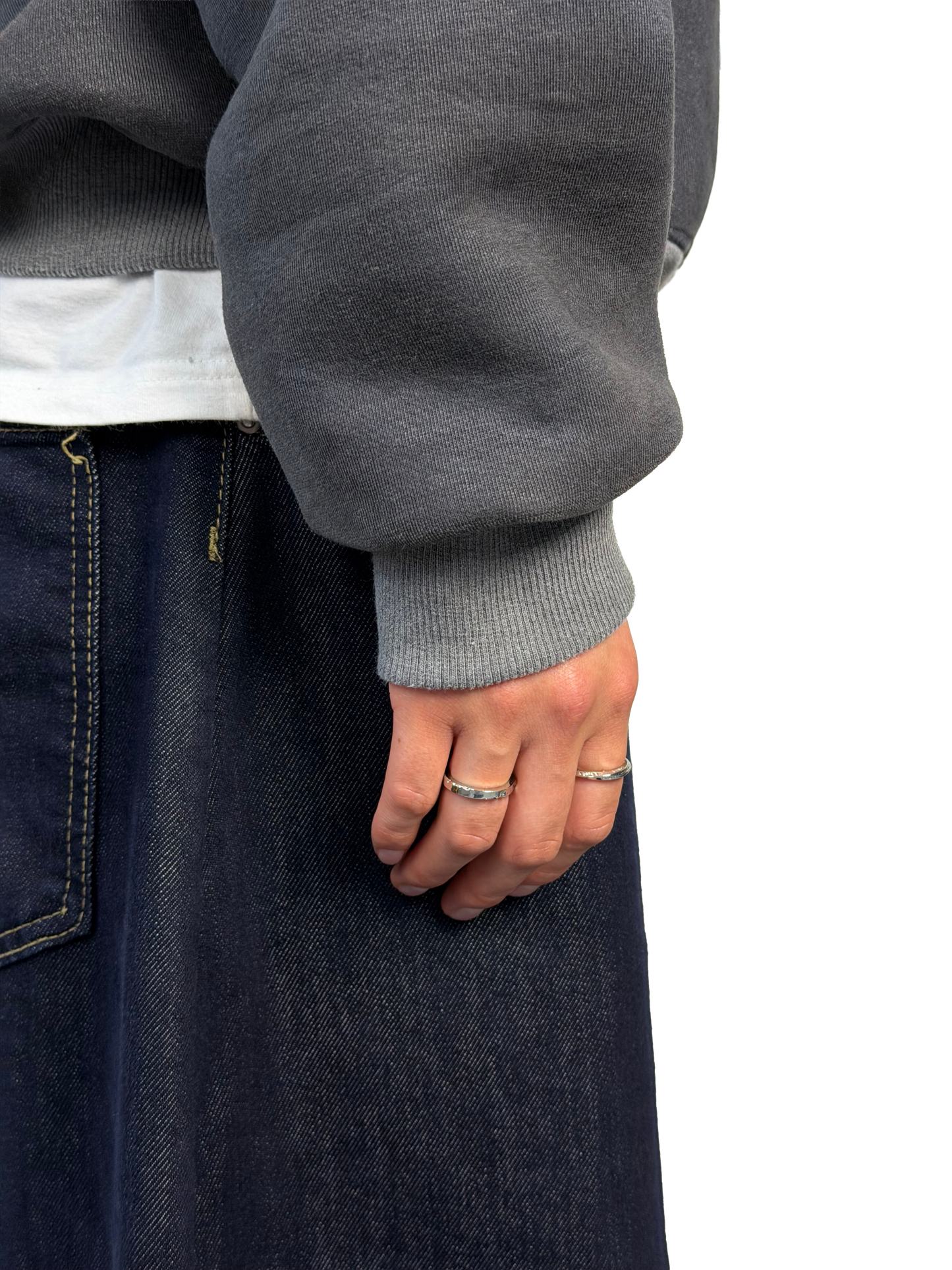 chapter04: dark grey washed hoodie (spring/summer'26)