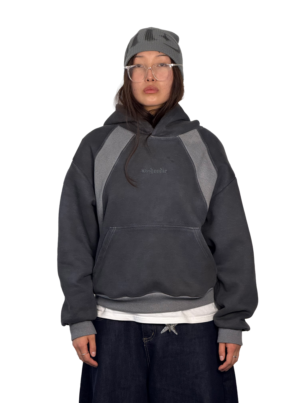 chapter04: dark grey washed hoodie (spring/summer'26)