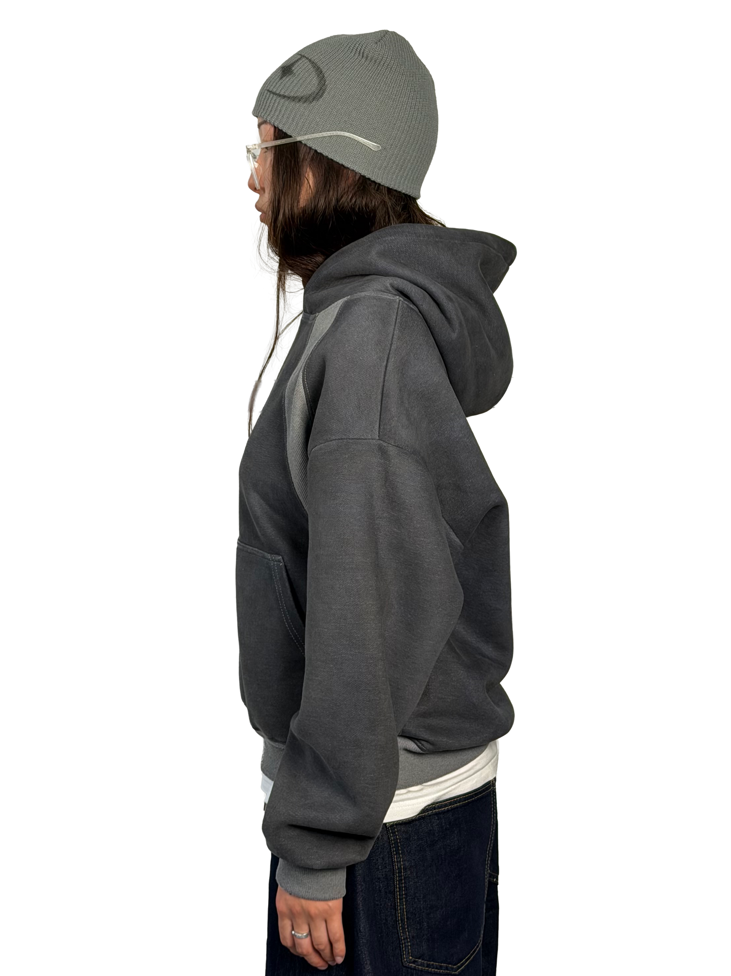 chapter04: dark grey washed hoodie (spring/summer'26)